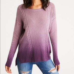 American eagle outfitters Light pink ombré sweater